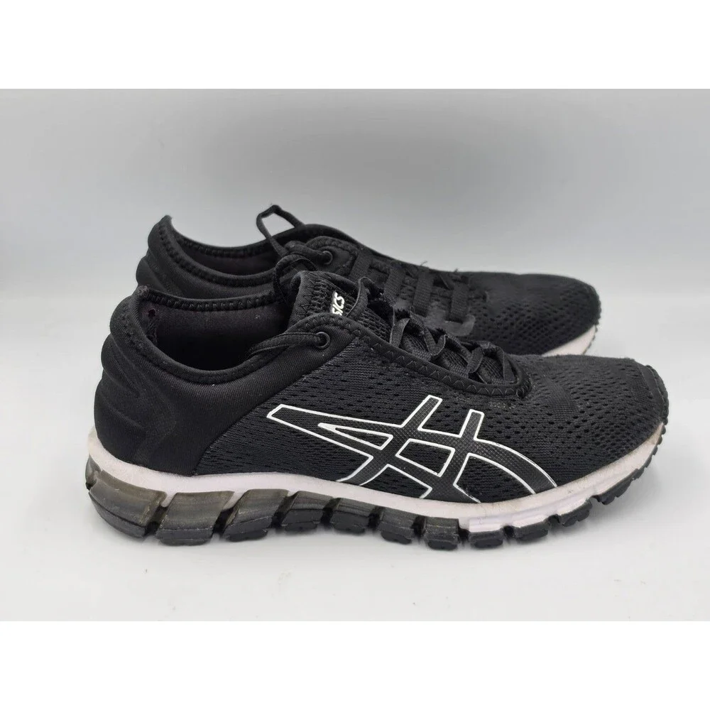 ASICS Gel Quantum 180 3 Women's Running Walking Shoes Size 7.5 Black White